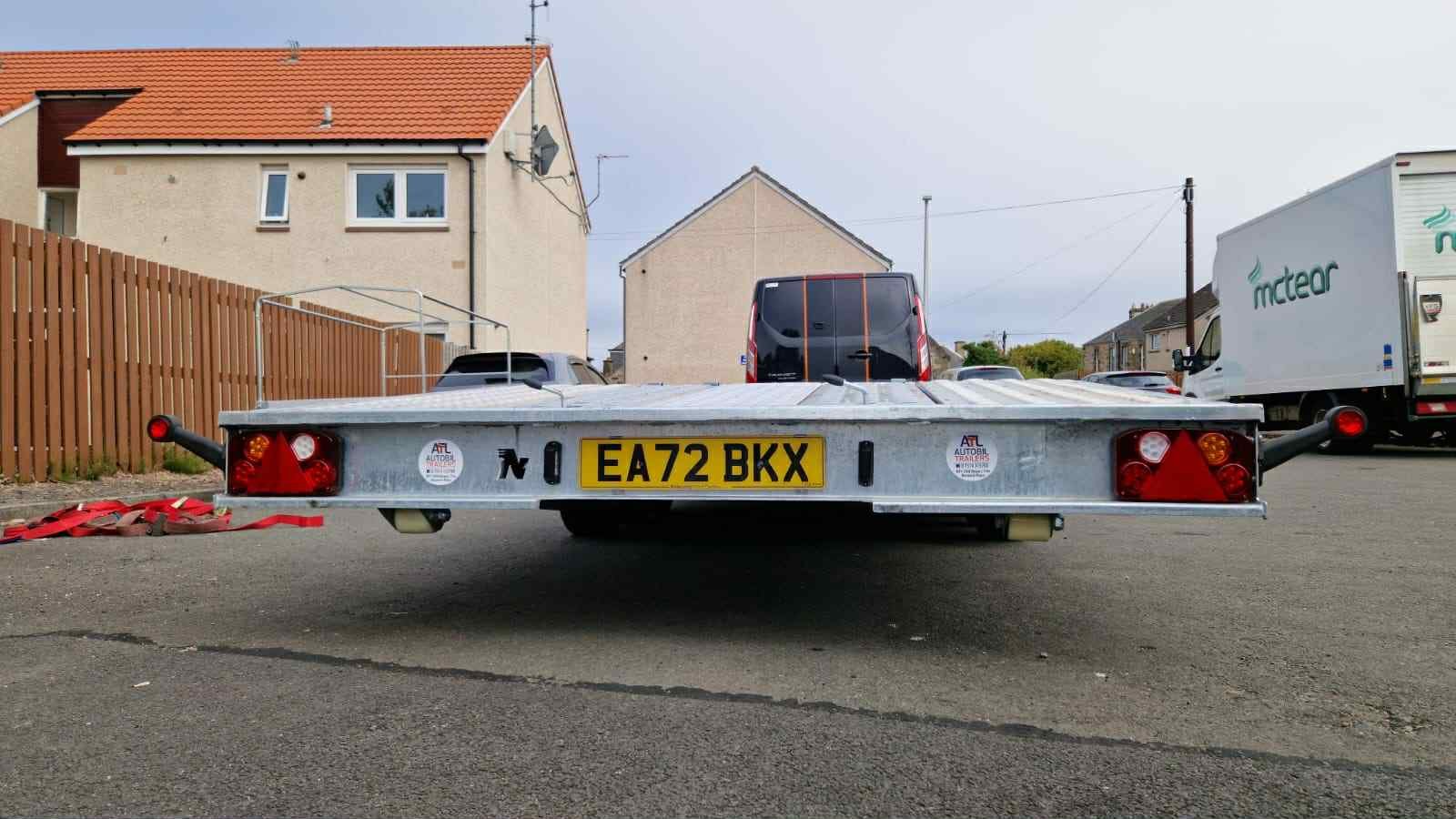 BRAND NEW 5.5M x 2.1M TRI AXLE NIEWIADÓW JUPITER TILT BED CAR TRANSPORTER – 3500KG - Image 11
