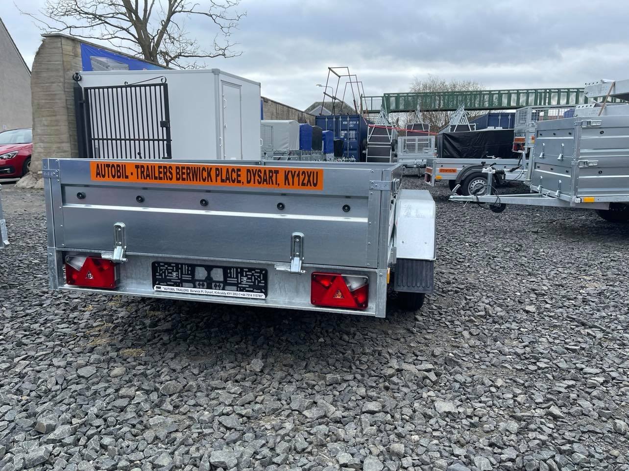 B300 LIGHT TWIN AXLE BORO TRAILER FLAT 750KG - Image 4
