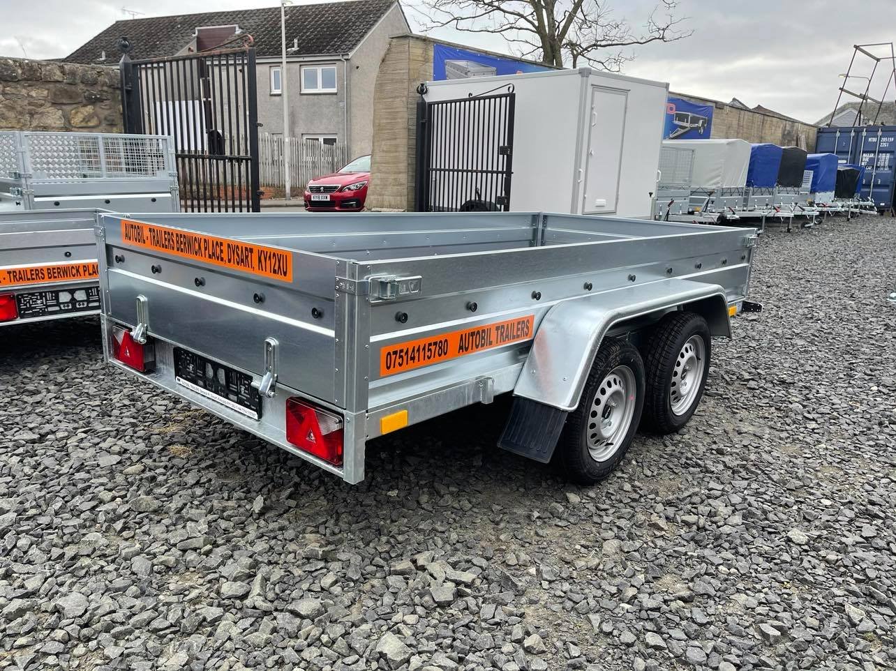 B300 LIGHT TWIN AXLE BORO TRAILER FLAT 750KG - Image 8