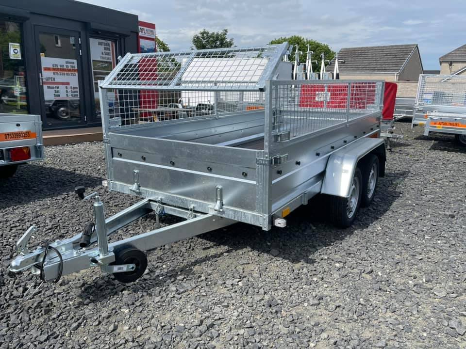 B300 LIGHT TWIN AXLE BORO TRAILER WITH 40CM MESH 750KG - Image 2