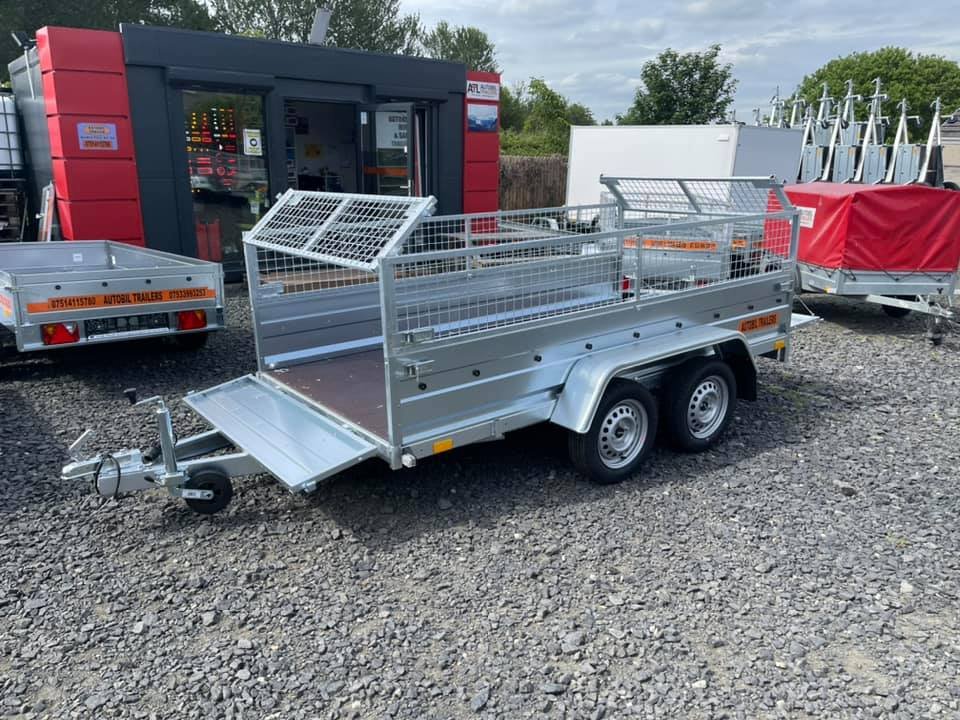 B300 LIGHT TWIN AXLE BORO TRAILER WITH 40CM MESH 750KG - Image 3