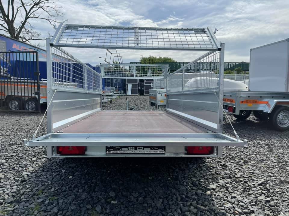 B300 LIGHT TWIN AXLE BORO TRAILER WITH 40CM MESH 750KG - Image 4