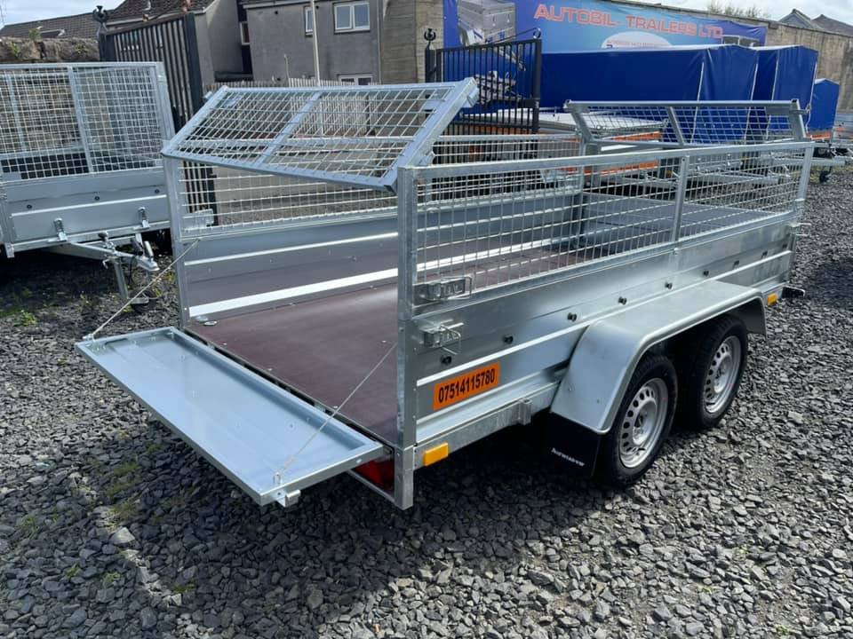 B300 LIGHT TWIN AXLE BORO TRAILER WITH 40CM MESH 750KG - Image 6