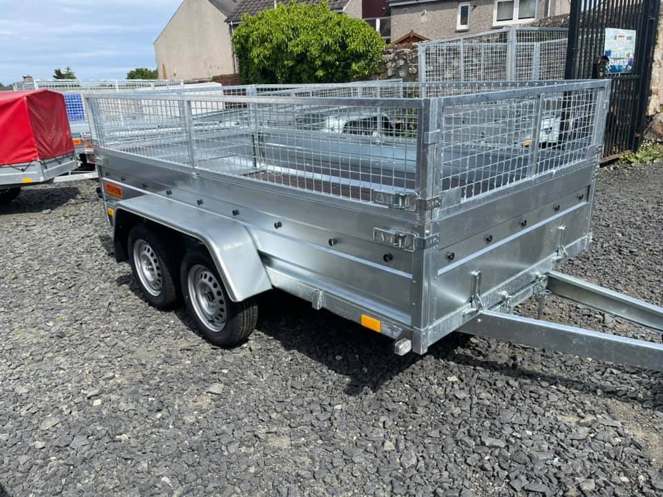 B300 LIGHT TWIN AXLE BORO TRAILER WITH 40CM MESH 750KG - Image 7