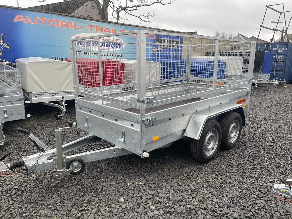 B300 DOUBLE AXLE MASTER NIEWIADOW WITH 80CM MESH 2700KG BRAKED