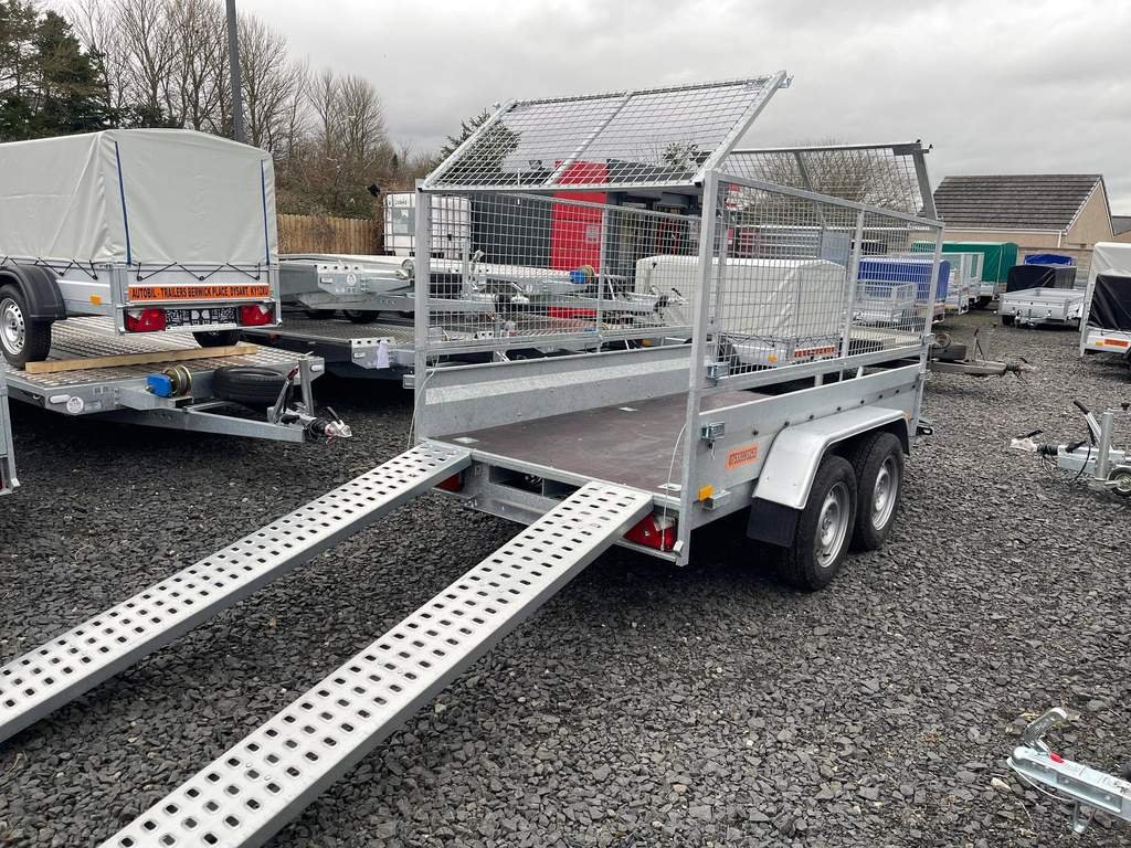 B300 DOUBLE AXLE MASTER BORO WITH 80CM MESH AND 250CM RAMPS 2700kg - Image 6