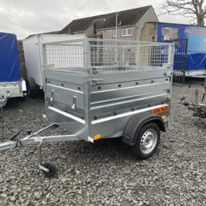 B162 DOUBLE BOARDSIDE TRAILER WITH 40CM MESH