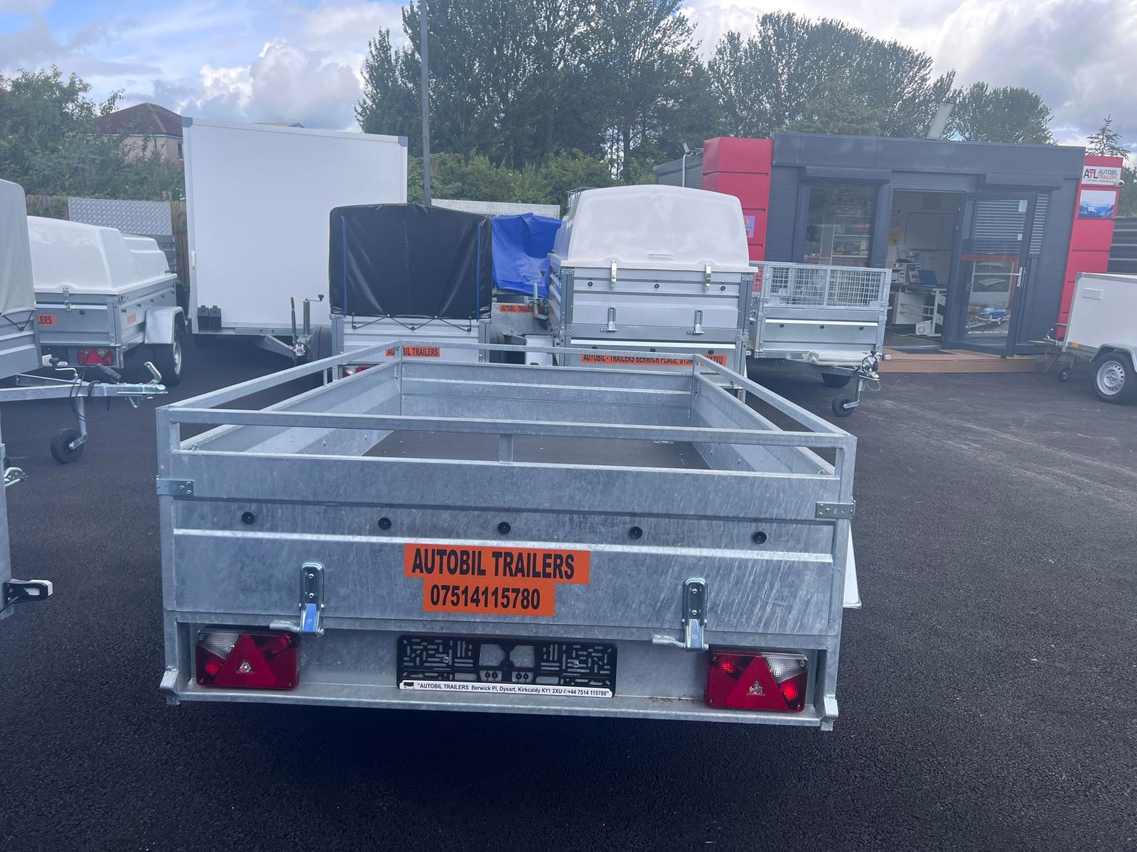 BC725 Twin Axle Flat Trailer 1300KG - Image 5