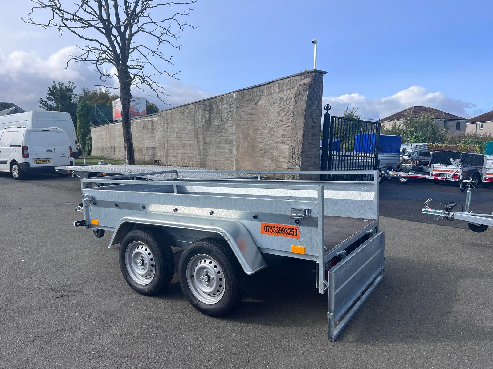 BC1325 TWIN AXLE NIEWIADOW MASTER TRAILER 1300KG BRAKED - Image 5