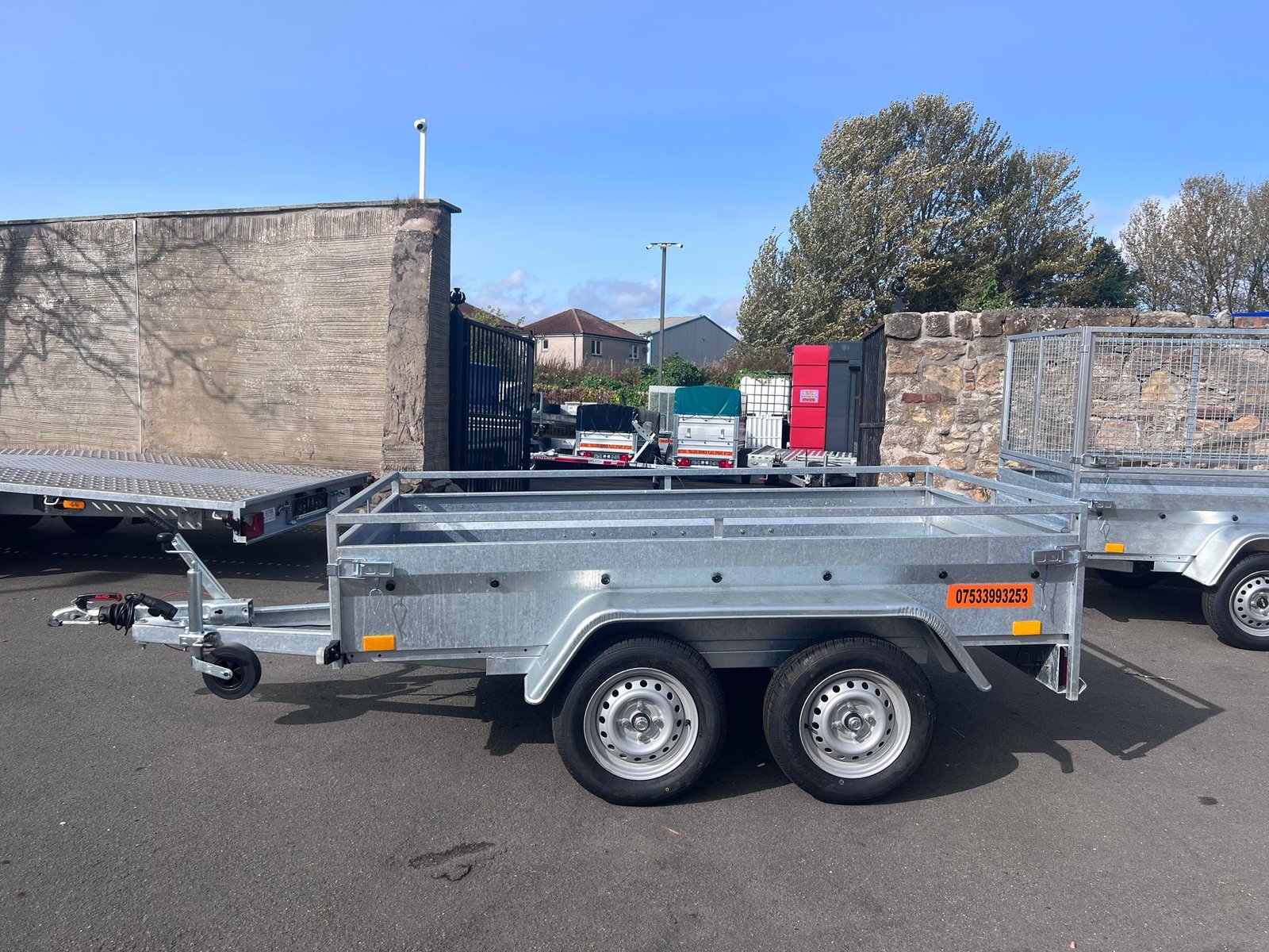 BC1325 TWIN AXLE NIEWIADOW MASTER TRAILER 1300KG BRAKED