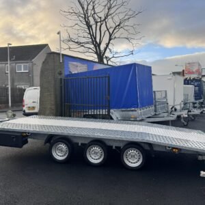 BRAND NEW 5M x 2.1M TRI AXLE NIEWIADOW JUPITER BEAVERTAIL CAR TRANSPORTER