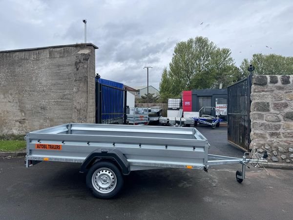 Zaslaw 265su (8,7ftx4,3ft) single axle tipping trailer