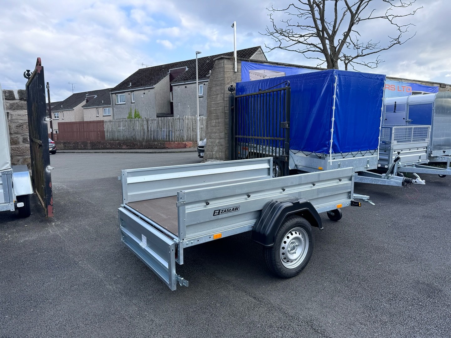 Zaslaw 205su (7ft x 4ft) single axle tipping trailer - Image 6