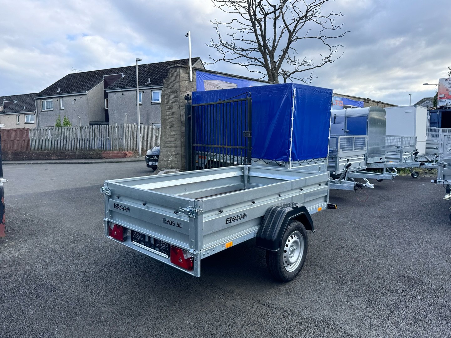 Zaslaw 205su (7ft x 4ft) single axle tipping trailer - Image 3