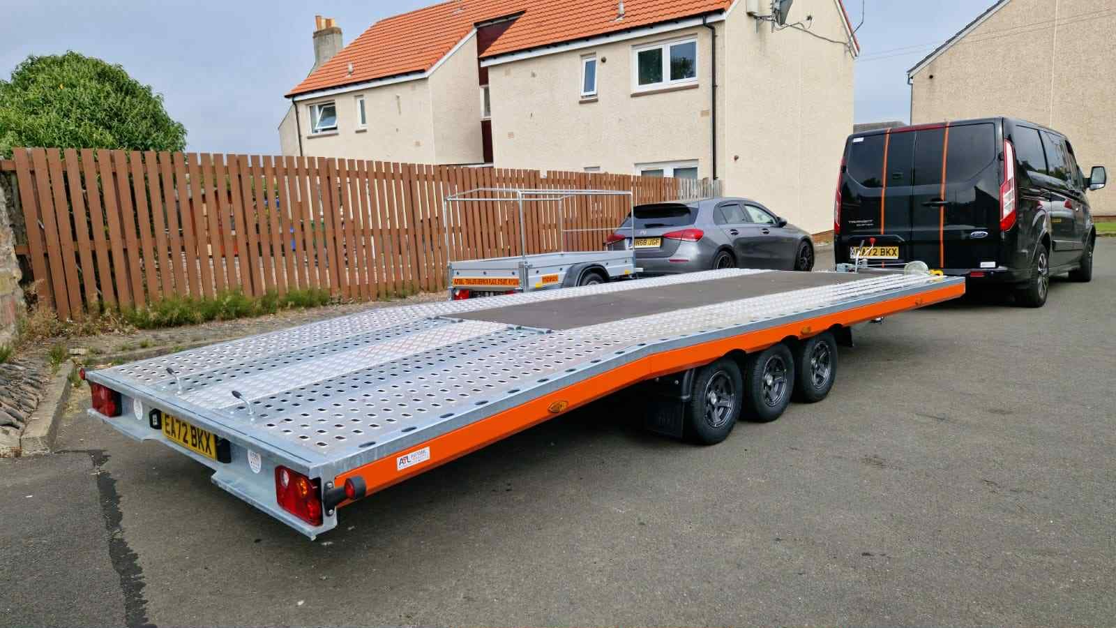 BRAND NEW 5.5M x 2.1M TRI AXLE NIEWIADÓW JUPITER TILT BED CAR TRANSPORTER – 3500KG - Image 7
