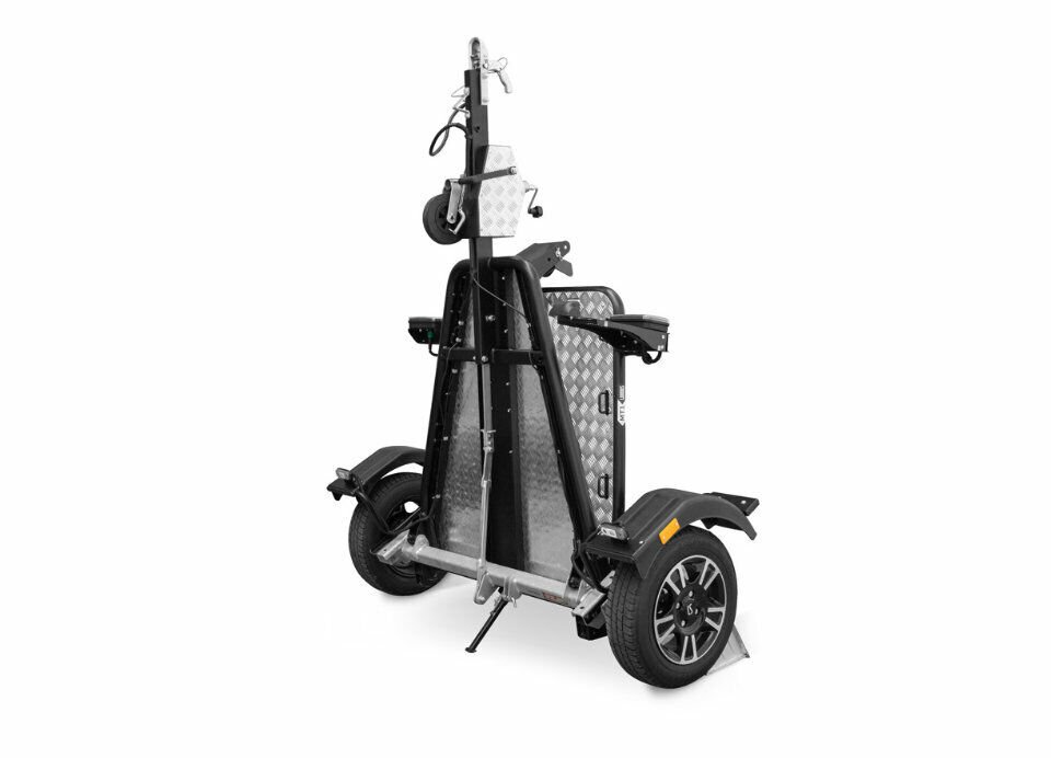 Lorries Single Motorbike Foldable Tiltbed Trailer 750KG - Image 2