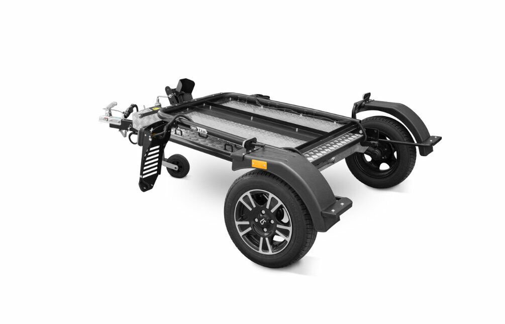 Lorries Single Motorbike Foldable Tiltbed Trailer 750KG - Image 5