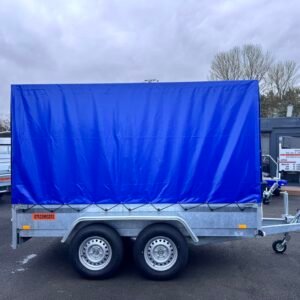 B300 TWIN AXLE MASTER TRAILER WITH FRAME AND COVER 2700KG BRAKED
