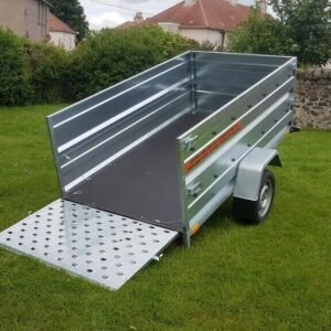 B235 SINGLE AXLE DOUBLE BROADSIDE WITH RAMP