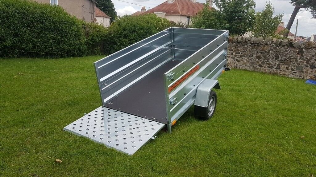 B235 SINGLE AXLE DOUBLE BROADSIDE WITH RAMP