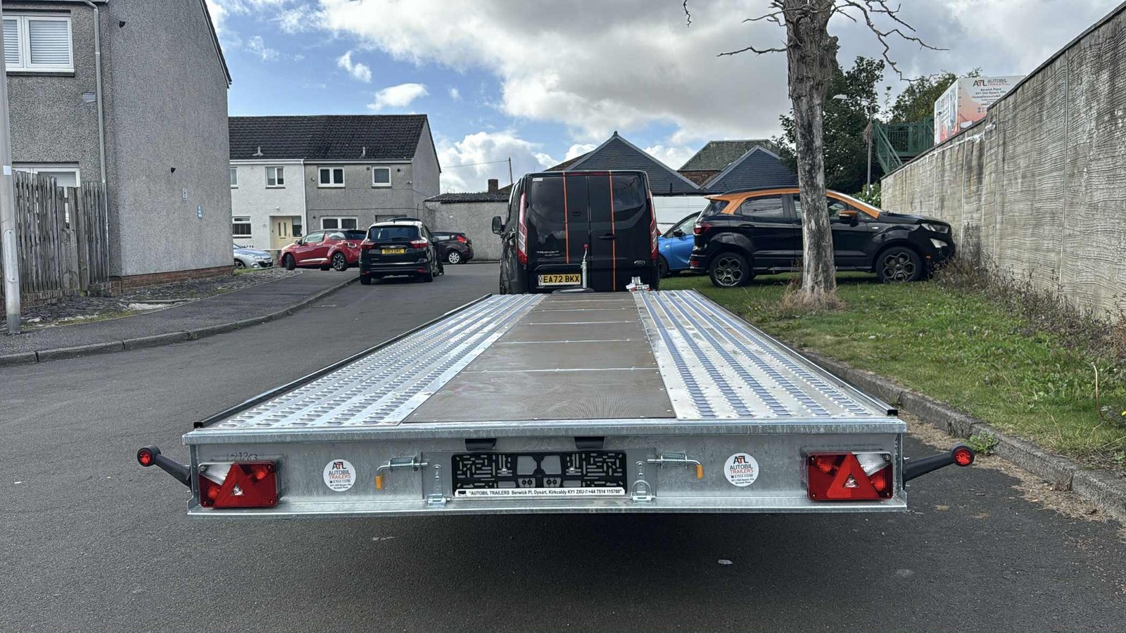 BRAND NEW 5.5M x 2.1M TRI AXLE MARS CAR TRANSPORTER FLATBED TRAILER – 3500KG - Image 6