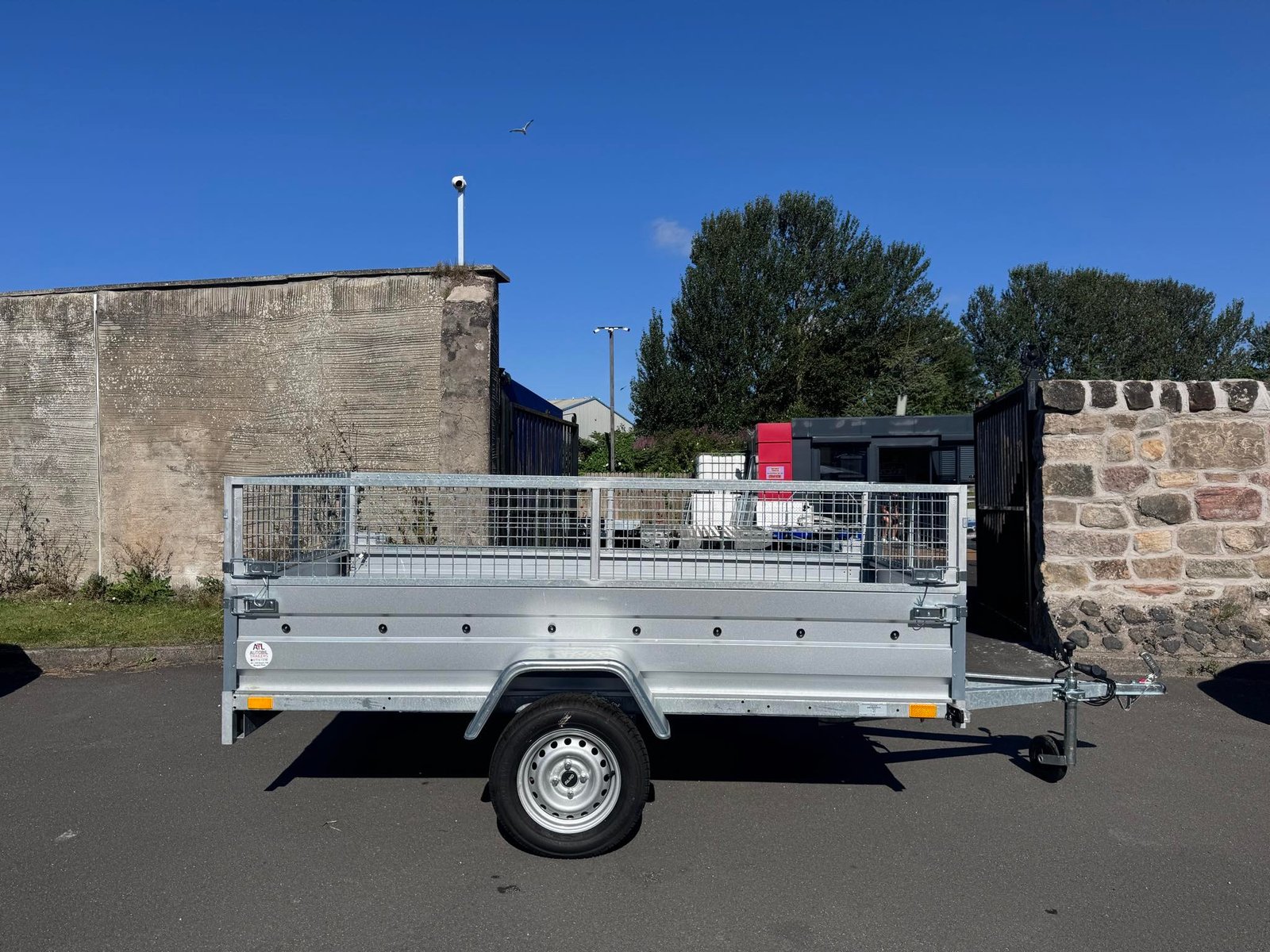 B235 Single Axle With 40CM Mesh