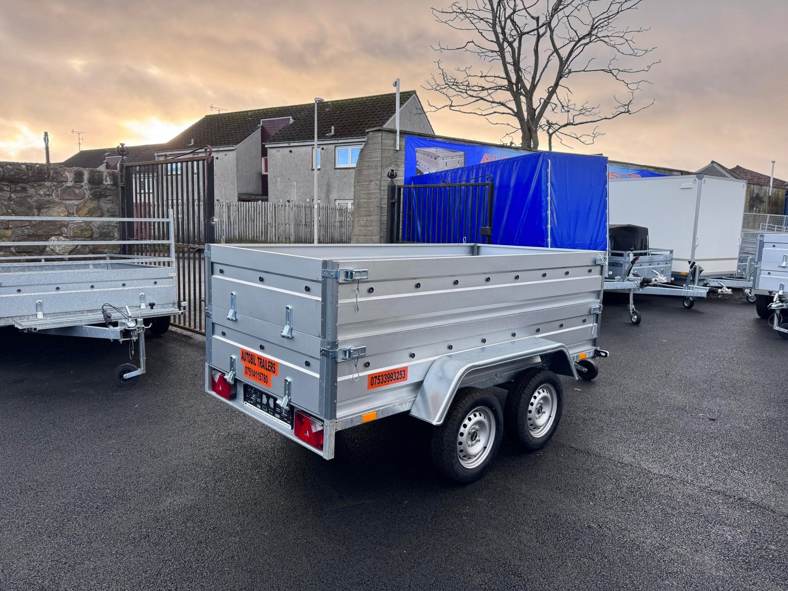 B265 TWIN AXLE DOUBLE BROADSIDE TRAILER - Image 8
