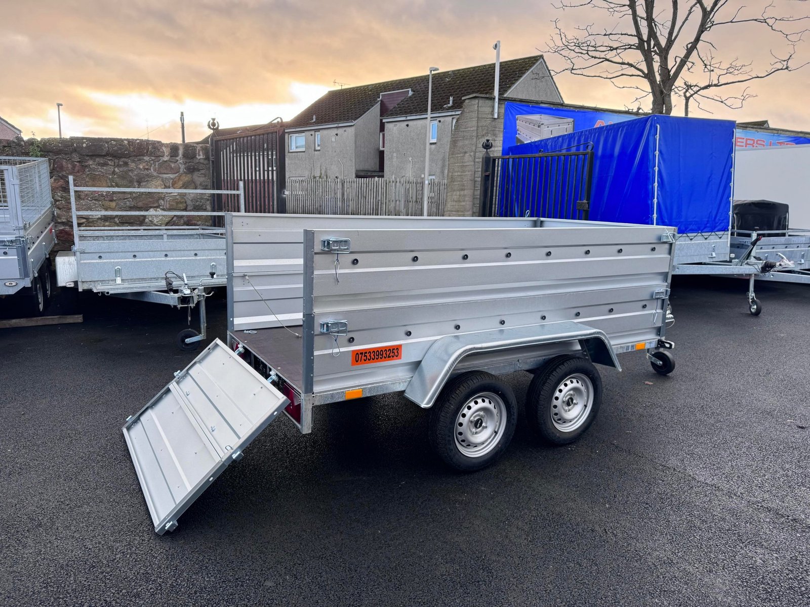 B265 TWIN AXLE DOUBLE BROADSIDE TRAILER - Image 6