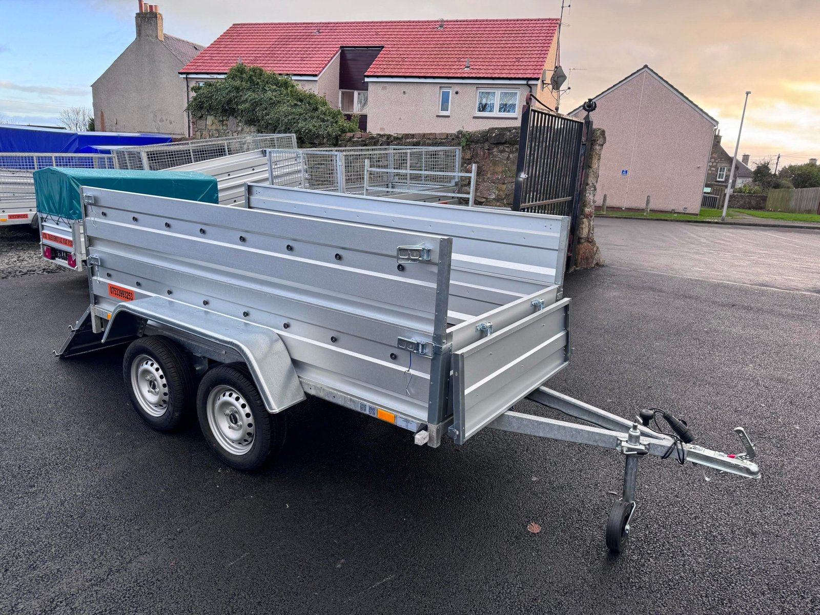 B265 TWIN AXLE DOUBLE BROADSIDE TRAILER - Image 4