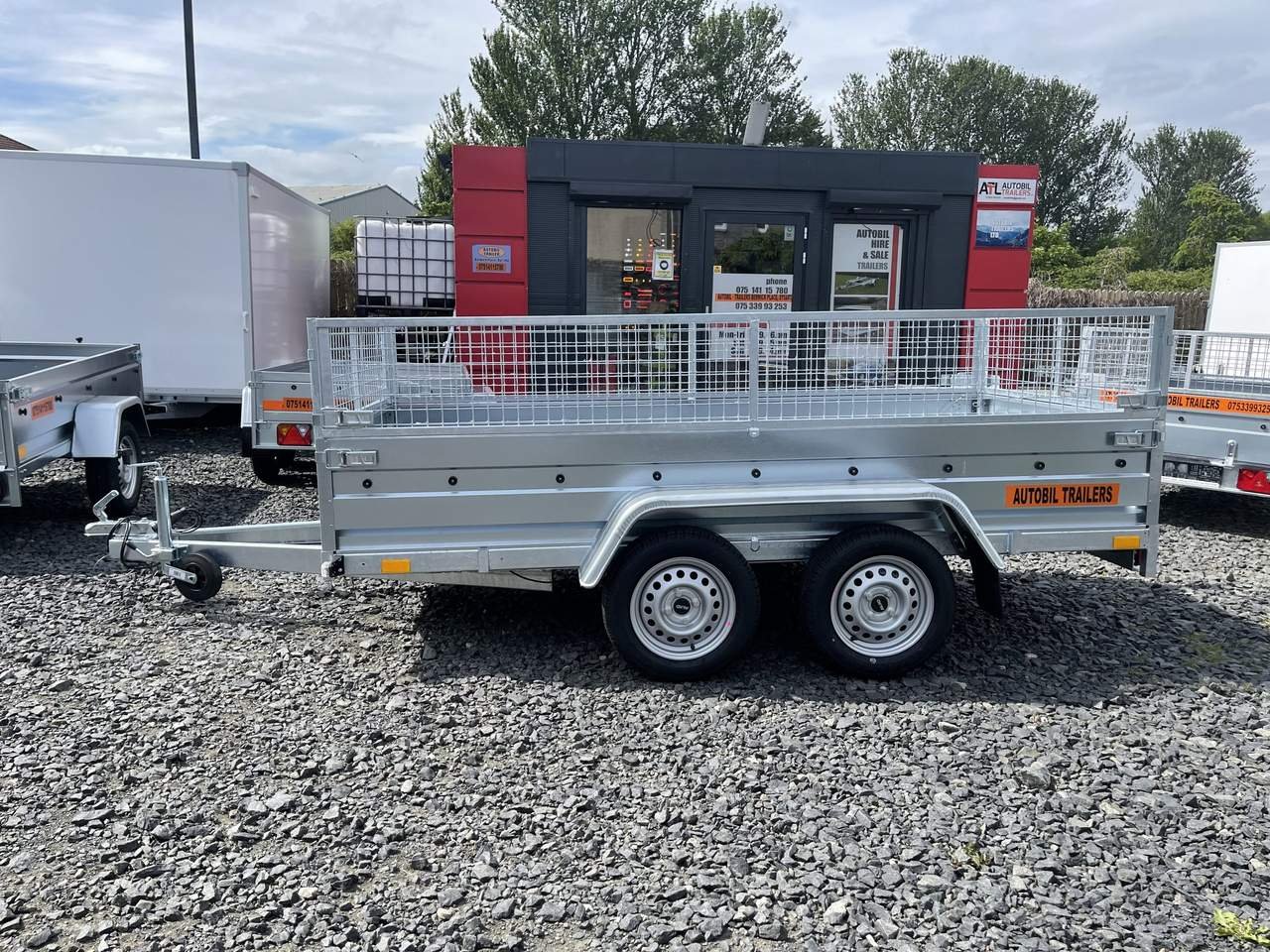 B300 LIGHT TWIN AXLE BORO TRAILER WITH 40CM MESH 750KG - Image 10