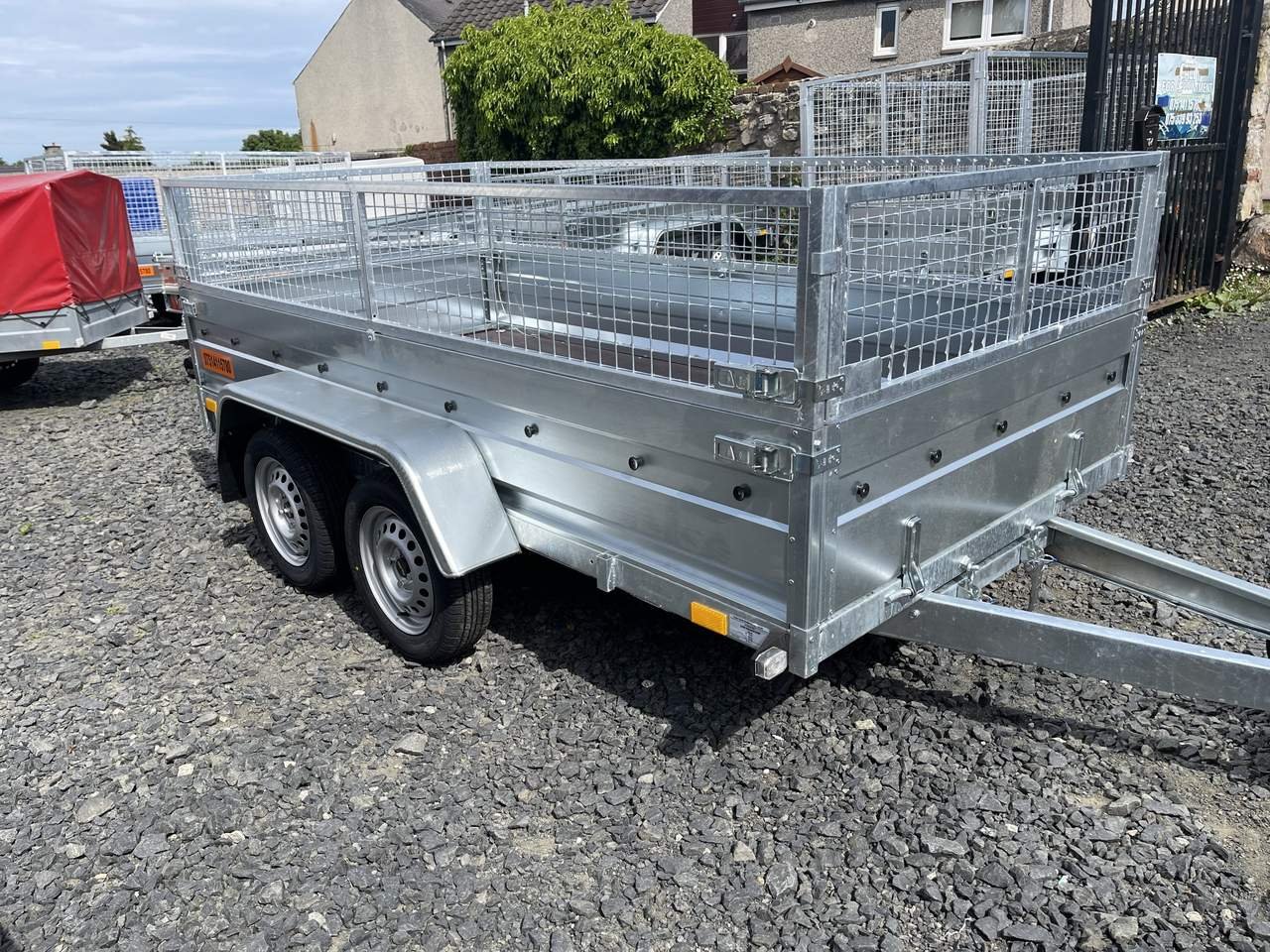 B300 LIGHT TWIN AXLE BORO TRAILER WITH 40CM MESH 750KG - Image 11