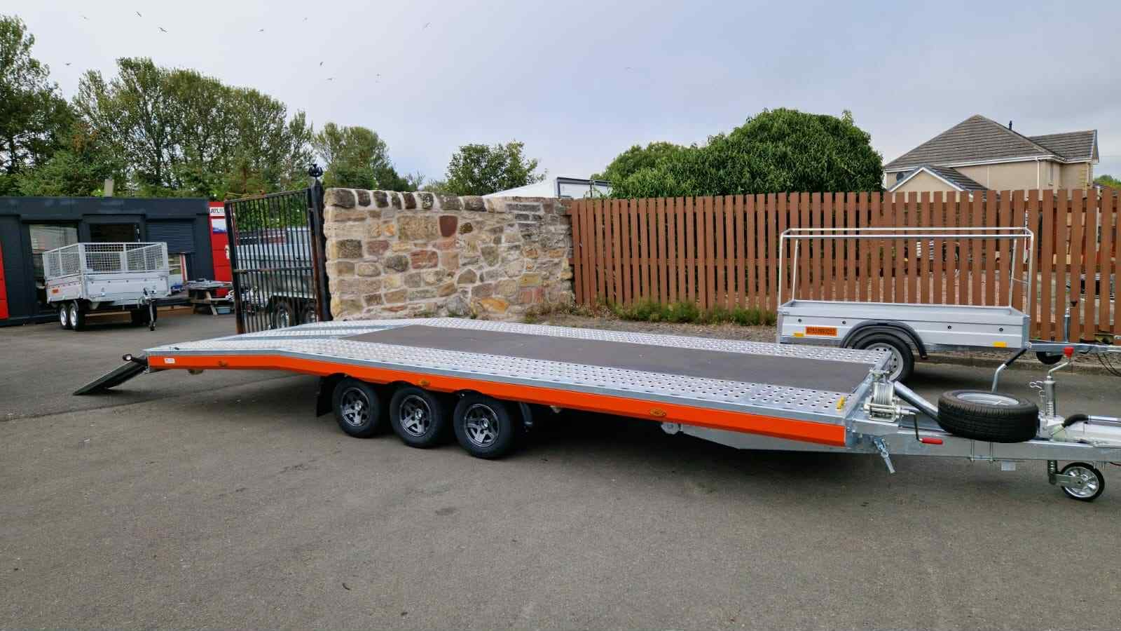 BRAND NEW 5.5M x 2.1M TRI AXLE NIEWIADÓW JUPITER TILT BED CAR TRANSPORTER – 3500KG - Image 19