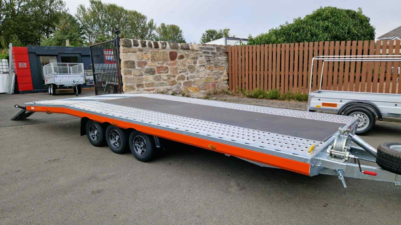 BRAND NEW 5.5M x 2.1M TRI AXLE NIEWIADÓW JUPITER TILT BED CAR TRANSPORTER – 3500KG - Image 16