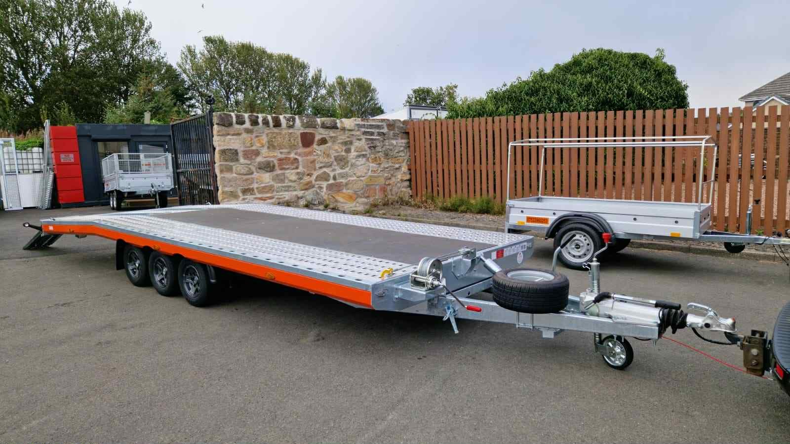BRAND NEW 5.5M x 2.1M TRI AXLE NIEWIADÓW JUPITER TILT BED CAR TRANSPORTER – 3500KG - Image 18