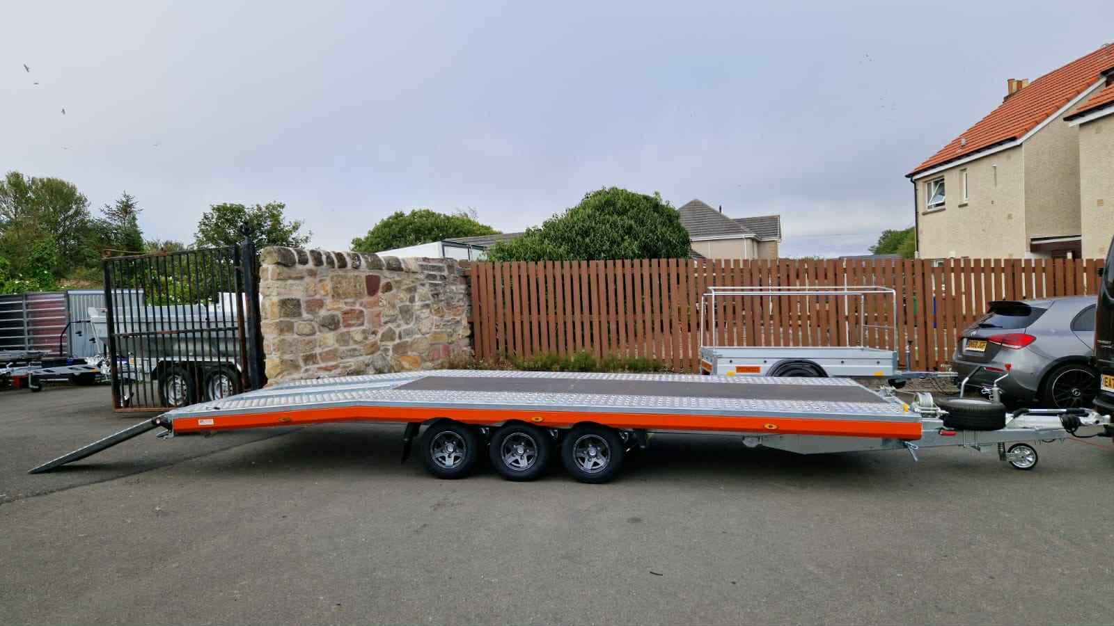 BRAND NEW 5.5M x 2.1M TRI AXLE NIEWIADÓW JUPITER TILT BED CAR TRANSPORTER – 3500KG - Image 22