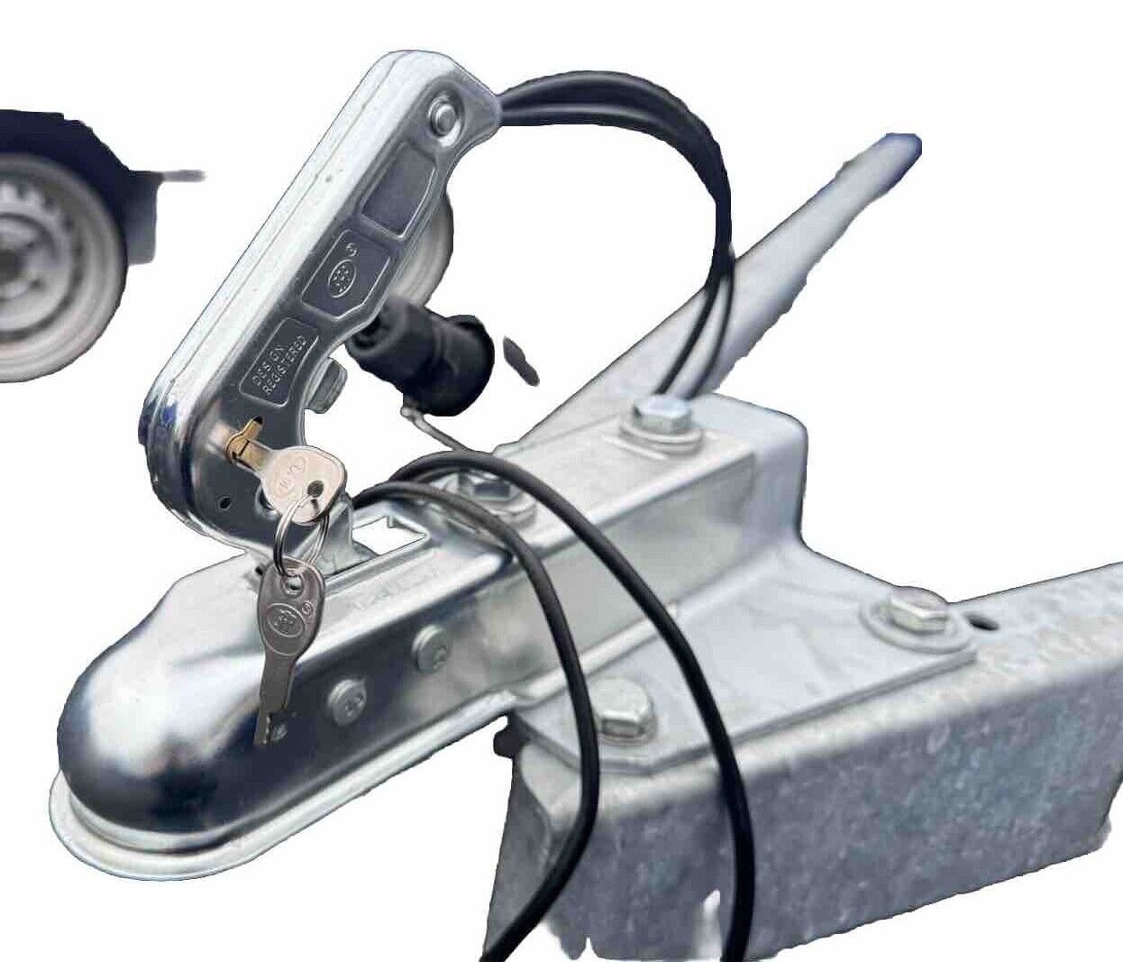 ALKO Security Hitch replacement Trailer Lock Un Braked Trailer Niewiadow ERDE - Image 2