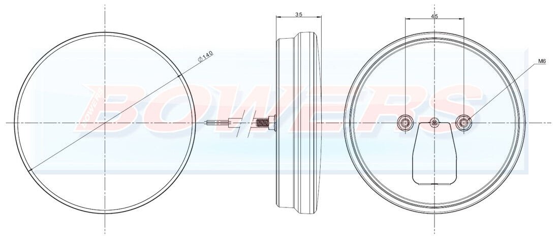 FRISTOM FT-214 3-functional LED Reversing lamp - Image 5