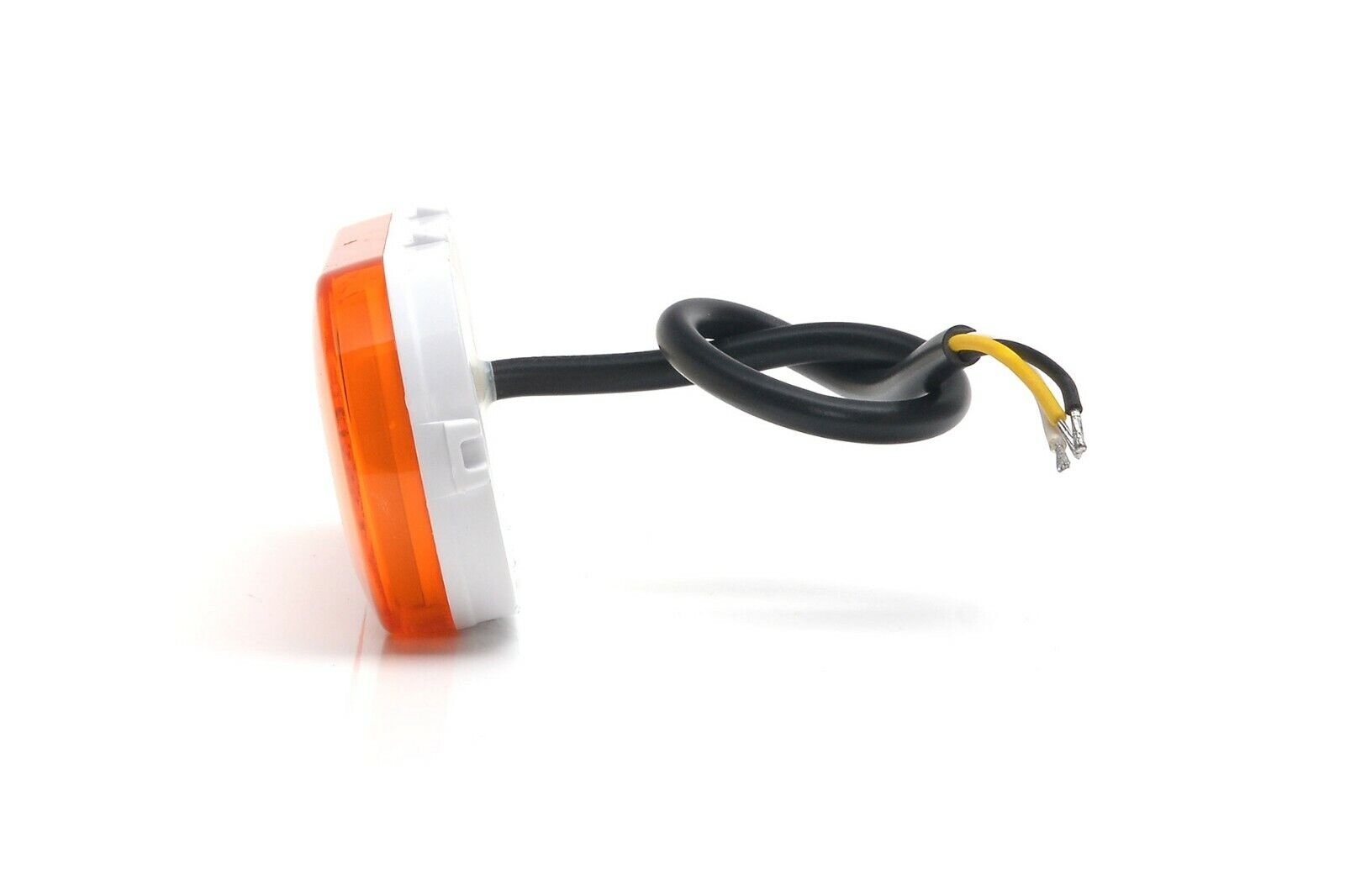 FRISTOM FT-070 Z LED clearance lamp 12-36V, yellow with reflector - Image 4