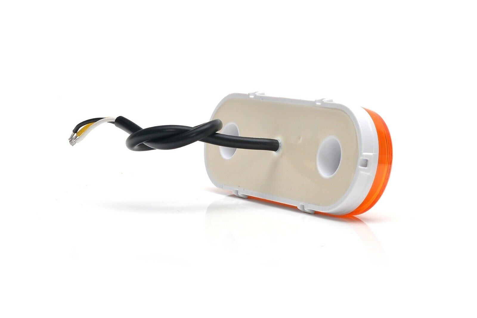 FRISTOM FT-070 Z LED clearance lamp 12-36V, yellow with reflector - Image 5
