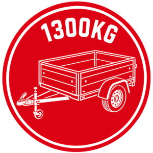 1300 kg